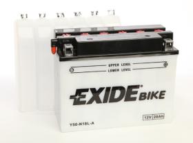 Exide E50N18LA - BATERIA 20 AH. 205X90X162 MM.