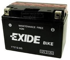 Exide ETZ12BS - BATERIA 11 AH. 150X87X110 MM.